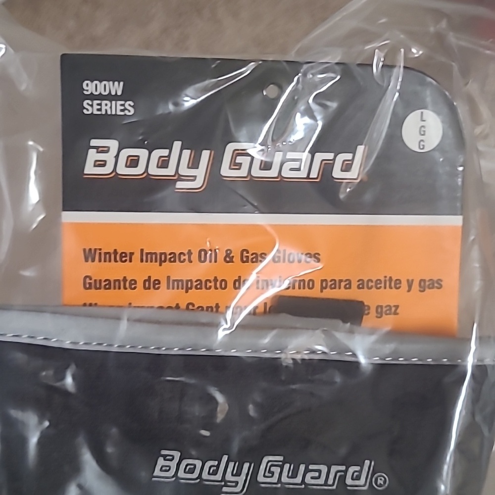 Body guard safety gear winter gloves size Large Set Of 5 - Picture 4 of 4